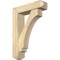 Ekena Millwork Imperial Craftsman Rough Sawn Bracket w/ Offset Brace, Douglas Fir, 6"W x 22"D x 30"H BKT0604X22X30IMP04RDF - alternate 1